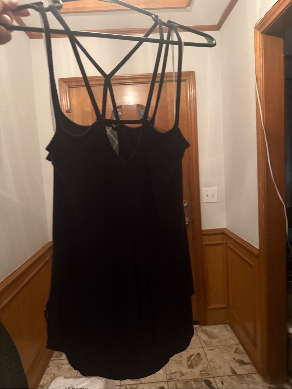 Strappy rvca super soft EUC tank top size s